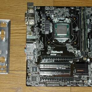 CPU メモリ付き ASROCK B85M LGA1150の画像1