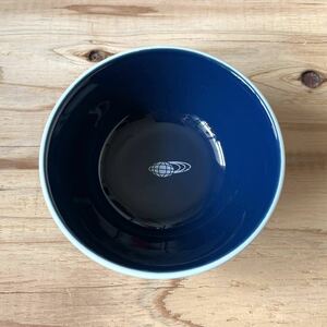 新品 BEAMS Ceramic Plate ビームス 陶器製 お皿 プレート 藍色 紺色 NAVY ロゴ入り 食卓 食器 KITCHEN OUTDOOR CAMP アウトドア キャンプ