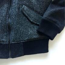 売切！ 別注 Harris Tweed SEVENDAYS=SUNDAY MA-1 type Wool Blouson ハリスツイード セブンデイズサンデイ エムエーワン型 ウールブルゾン_画像4