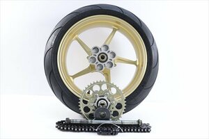 1円スタート:CBR1100XX[04社外後　GALESPEED　ゲイルスピード　タイプC　リアホイール]｝F