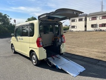 H２７年式　福祉車両　タント　スローパー　車検R７年４月　車いす仕様　電動巻き上げウインチリモコン付き　修復歴なく綺麗　スマートキー_画像1