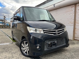 車検長い！まだまだ人気のルークスハイウェイスター　電動スライドドア　ETC　社外品ナビTVもついています！スマートキー　バックカメラ　