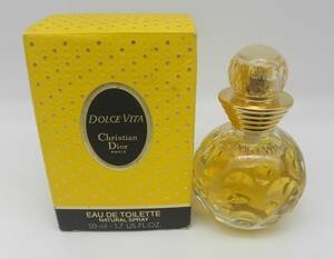 Christian Dior ディオール DOLCE VITA ドルチェヴィータ 香水 50ml　ケース付き　ほぼ未使用　5138