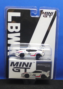 1/64 MINI-GT LB★WORKS GRスープラ マルティニレーシング (右ハンドル) LBWK リバティーウォーク ブリスターパッケージ【296】