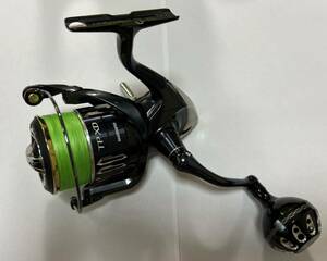 SHIMANO 17ツインパワーXD4000XG(夢屋予備スプール＆ゴメクサス・ハンドルノブ、スタンド付き)