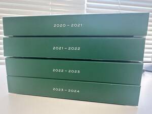 ロレックス　カタログ４冊　2020-2021, 2021-2022, 2022-2023, 2023-2024