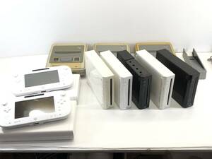 ◇任天堂　Nintendo WiiU Wii SFC スーファミ 本体 周辺機器 まとめて 一式 セット 動作未確認 ジャンク扱い品◇