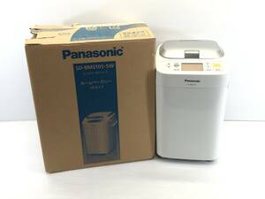 □Panasonic パナソニック ホームベーカリー 1斤タイプ SD-BMS105-SW シルバーホワイト 未使用品□