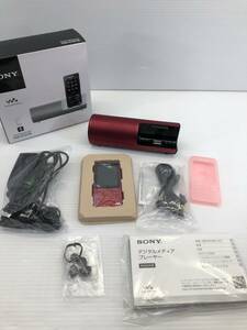 ◇ 本体未使用 SONY ウォークマン NW-E083K 4GB レッド スピーカー 箱付き ソニー Walkman ◇