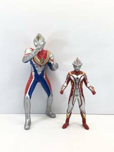 ☆BANDAI バンダイ ウルトラマンダイナ ソフビ ウルトラマンメビウスおもちゃ 現状品☆