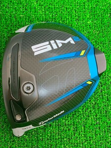 【送料無料】レフティモデル！TaylorMade テーラーメイド SIM2 シム2 9.0° 9.0度 ヘッド単品。ヘッドカバー付き。（DH460）