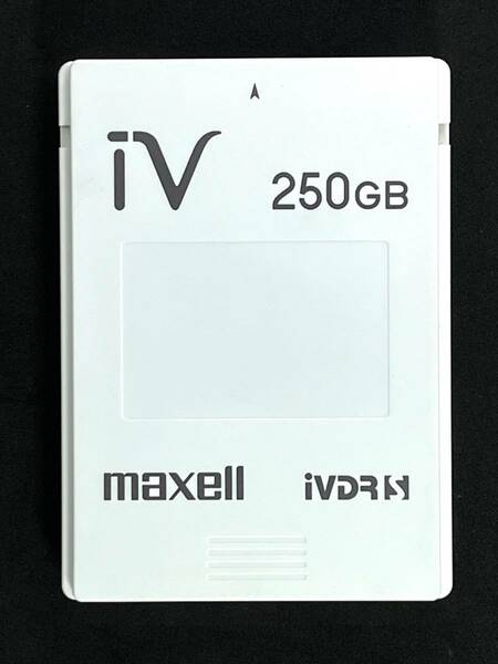 ★送料無料★動作品　iVDR-S カセットハードディスク　250GB　ホワイト　マクセル/maxell　アイヴィ　M-VDRS　Wooo対応　③