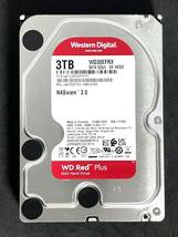 【送料無料】　★ 3TB ★　WD Red　/　WD30EFRX　【使用時間：28ｈ】　2020年製　新品同様　Western Digital RED　3.5インチ内蔵HDD SATA_画像1