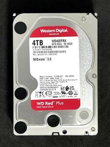 【送料無料】　★ 4TB ★　WD Red / WD40EFRX　【使用時間：1711ｈ】2021年製　良品　Western Digital RED　3.5インチ内蔵HDD SATA　　