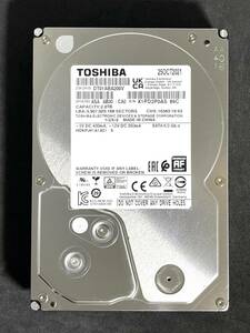 【送料無料】　★ 2TB ★　TOSHIBA / DT01ABA200V　【使用時間： 1046 ｈ】 良品　2021年製　3.5インチ　内蔵HDD　SATA　AVコマンド対応