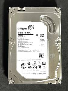 【送料無料】 新品未開封　★ 2TB ★　ST2000VM003 / Seagate　【使用時間： 2 ｈ】　新品同様　3.5インチ 内蔵HDD　AVコマンド対応　SATA