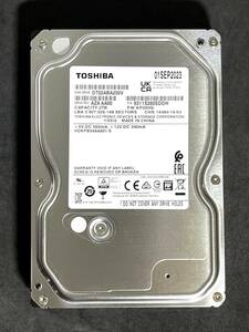 【送料無料】　★ 2TB ★　TOSHIBA / DT02ABA200V　【使用時間： 5 ｈ】 2023年製　新品同様　3.5インチ内蔵HDD AVコマンド対応 ほぼ未使用