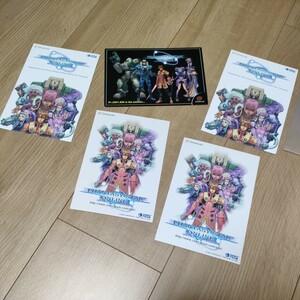 ファンタシースターオンライン PSO PHANTASY STAR ONLINE ポストカード POSTCARD DREAMCAST ドリームキャスト