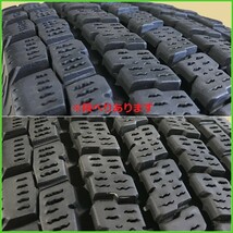 【S384】★法人様宛送料無料！ 在庫限り★ 中古 195/75R15 109/107L iG91 2022年製 ヨコハマタイヤ スタッドレス 2本セット_画像9