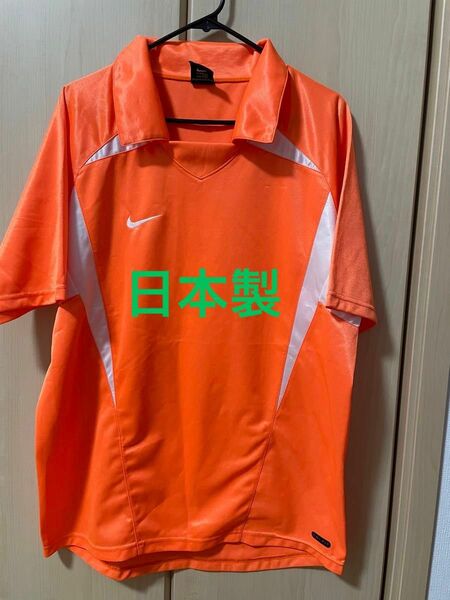 日本製　NIKE サッカー ウェア 半袖 Tシャツ　 Lサイズ