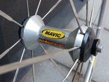 【中古】マヴィック (マビック) キシリウム / MAVIC KSYRIUM シルバー色 クリンチャー ホイールセット・シマノ 10s・クイック付属なし_画像6