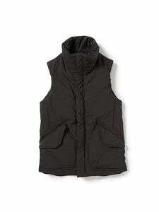 【定価50,000円+TAX】nonnative TROOPER PUFF VEST POLY TWILL Pliantex チャコール　サイズ1