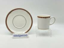 WEDGWOOD ウェッジウッド COLORADO Coffee Cup & Saucer コロラド コーヒーカップ&ソーサー *L665_画像2