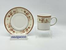 WEDGWOOD ウェッジウッド MALABAR Coffee Cup & Saucer マラバル コーヒーカップ&ソーサー *L921_画像2