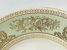 ＊レア＊ WEDGWOOD ウェッジウッド ＊RARE＊ COLUMBIA SAGE GREEN 17cm Salad Plate コロンビア セージグリーンサラダプレート *L45_画像8