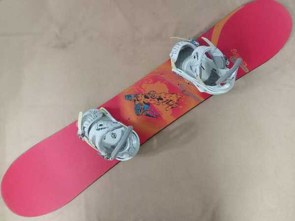 中古 子ども用 BURTON CHOPPER KIDS 137cm stiletto ビンディング付き スノーボード バートン チョッパー