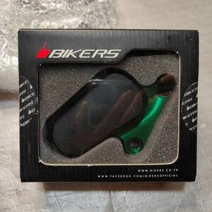 40%OFF★BIKERS フロントブレーキキャリパーガード ninja650 ニンジャ650 カワサキ Z650 2017 2021 K0410-GRN