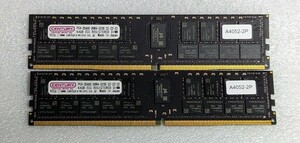 CENTURY PC4-25600 DDR4-3200 22-22-22 64GB ECC REGISTERED DIMM 2枚セット　合計128GB