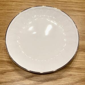 未使用 たち吉 24cm/14cm アダム&イブ Adam&Eve TableWare 大皿1/小皿5 レーム パーティーセット AZ-903 プレート 洋食器 送料無料 E1の画像3