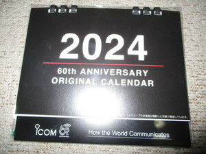 『ICOM　60th アニバーサリー』2024年卓上カレンダー 未開封