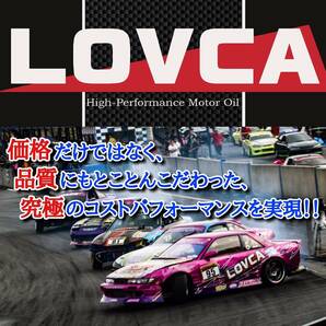 ■送料無料■LOVCA SEMI-RACING 10W-60 5L■強化ポリマーで耐久性UP！ドリフト、ラリー、欧州車に■日本製■100％化学合成油■LSR1060-5の画像2