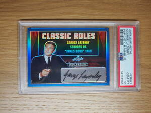 2019 POP CENTURY GEORGE LAZENBY ジョージ・レーゼンビー AUTOGRAPH 直筆サイン 11/20 CARD 007 JAMES BOND ジェームズ・ボンド PSA10