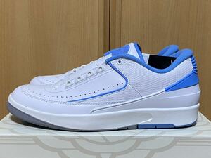 ☆新品 国内正規品 NIKE AIR JORDAN 2 RETRO LOW DV9956-104 US10.5 28.5cm UNIVERSITY BLUE ナイキ エアジョーダン2 ユニバーシティブルー