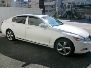 speed1　レクサス GS 190系 鏡面 ステンレスピラー ●6点● バイザー無用 （バイザー未装着車用）