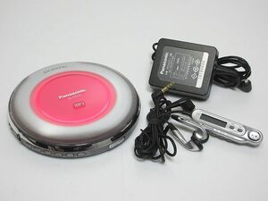 動作品★Panasonic パナソニック SL-CT510 高音質モデル D.SOUND ポータブルCDプレーヤー Discman★付属品付