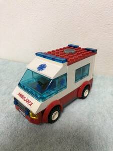 ジャンク品　レゴ　LEGO　60023　消防　救急車　消防　欠品あり　部品取り　　　　　　008－01210－46－621