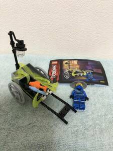 ジャンク品　レゴ　LEGO　30537　ニンジャゴー　荷車　車夫　武器商人　部品取り　　　　　　　　　　　　　012－00340－40－83