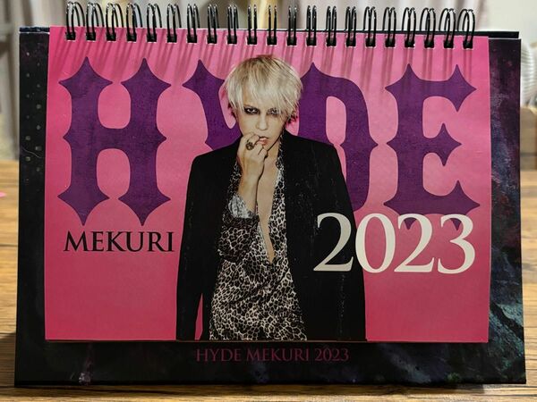 卓上カレンダー カレンダー 2023 HYDEMEKURI HYDE hyde