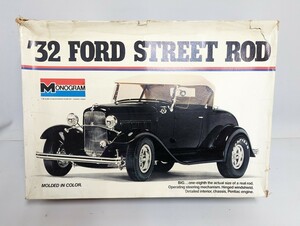 ■希少 未組立 MONOGRAM モノグラム 1/8 ’32 フォード ストリート ロッド FORD STREET ROD プラモデル■