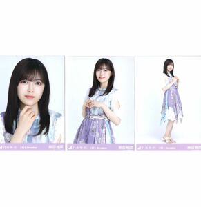 1/10［19］乃木坂46 公式グッズ　生写真 3種コンプ　3枚　ヨリチュウヒキ　柴田柚菜 2022.November-Ⅳ 真夏の全国ツアー衣装 