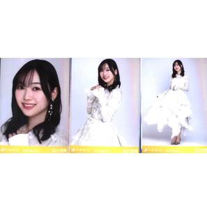 1/24［27］乃木坂46 公式グッズ　生写真 3種コンプ　3枚　北川悠理 2022.March-Ⅱ 紅白2021衣装2 ヨリチュウヒキ