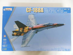 074D218A♪ ★未組立★ キネティック 1/48 カナダ空軍 CF-188A 「20年間のサービス」 1982年-2002 