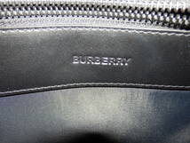 171H716A◆BURBERRY バーバリー バックパック バッグ メンズ ブラック 牛革 8030015 中古_画像8