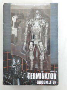 065L504A♪ ネカ ターミネーター T-800 エンドスケルトン フィギュア NECA TERMINATOR Endoskeleton Figure 中古