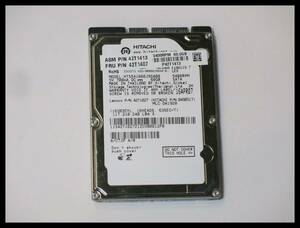 ◇送料185円 日立 HTS541660J9SA00 60GB 2.5インチHDD SATA◇1790