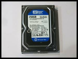 ◇送料198円 WDC WD2500AAKX 250GB 3.5インチHDD SATA◇1800